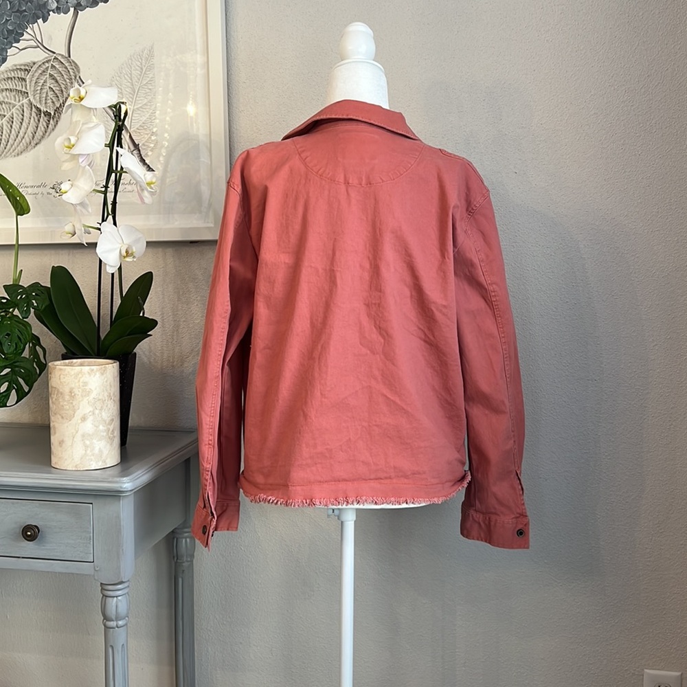 Sanctuary Canvas Jacket Rust - Picture 3 of 5